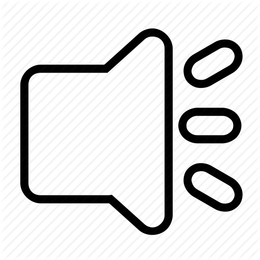 Audio, Media, Music, On, Sound, Speaker Icon