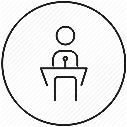 Conference, Hr, Presentation, Speaker Icon