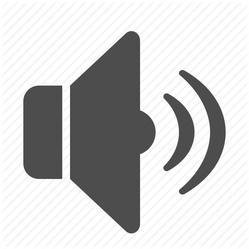 Audio, Sound, Speaker, Volume Icon