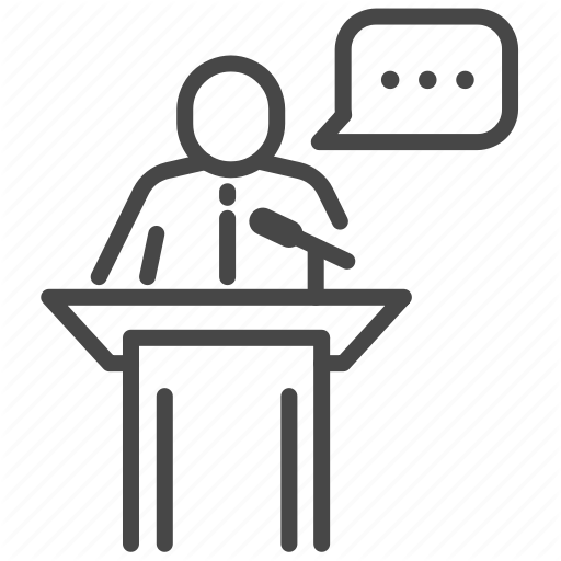 Exhibition, Expo, Festival, Mc, Podium, Speaker, Special Event Icon