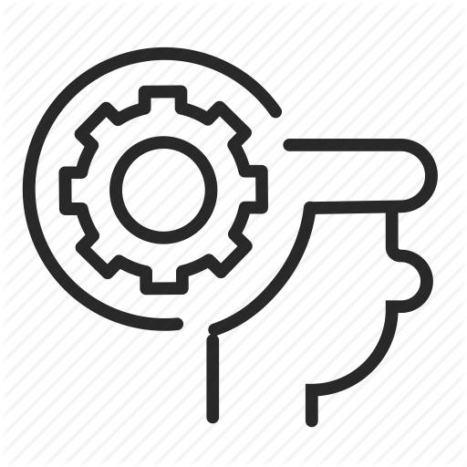 Brainstorming, Expert, Specialist, System Administrator Icon