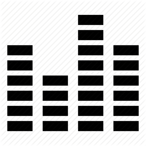 Audio, Music, Spectrum, Visualizer Icon