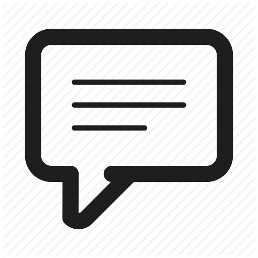 Bubble, Chat, Line, Message, Speech, Text Icon