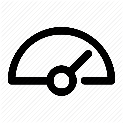 Dashboard, Gauge, Speed Icon