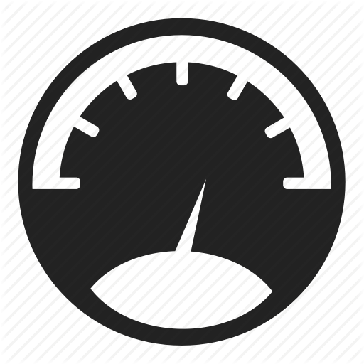 Performance, Speed, Speedometer Icon