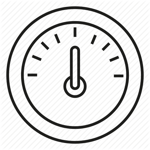 Gauge, Measure, Scale, Speed Test, Speedometer Icon