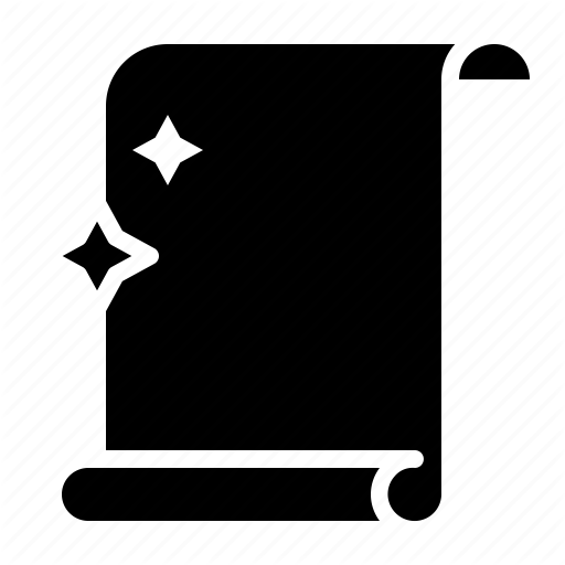 Document, Magic, Magic Scroll, Scroll, Spell Icon