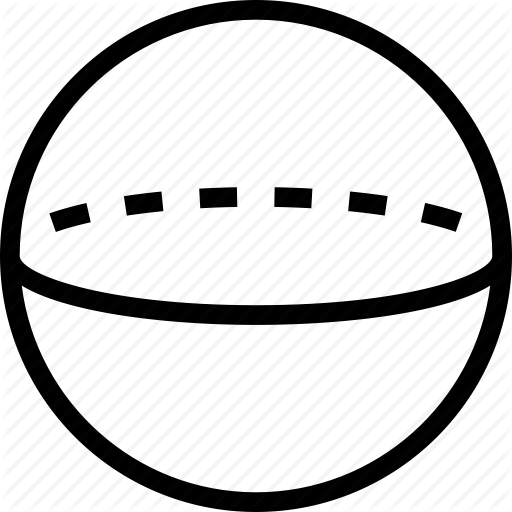 Ball, Dimension, Geometry, Sphere Icon