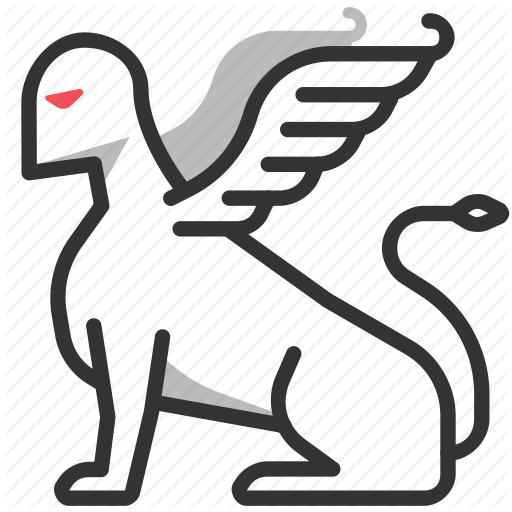 Egyptian, Greek, Monster, Mythology, Sphinx Icon