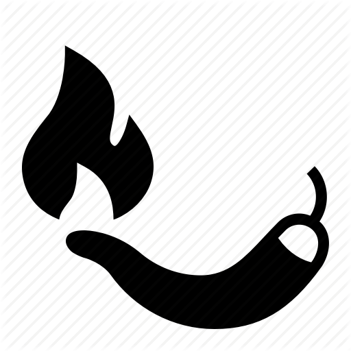 Chili, Food, Hot, Spicy Icon