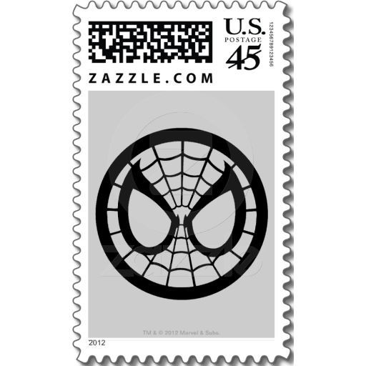 Spider Man Icon Stamp Birthday Spidergirl Man
