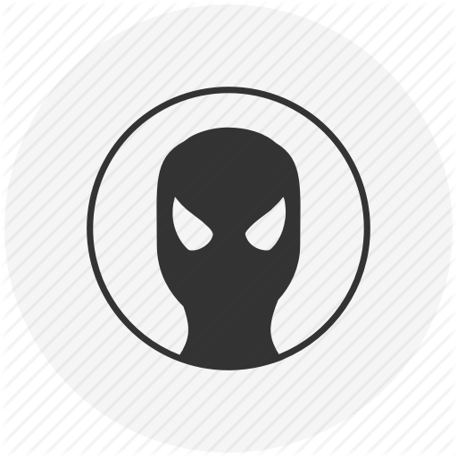 Avatar, Face, Man, Mask, Round, Spider, Spiderman Icon