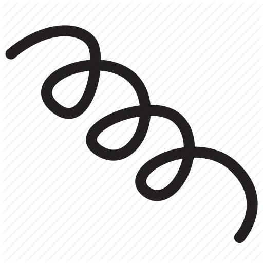 Path, Space, Spiral Icon