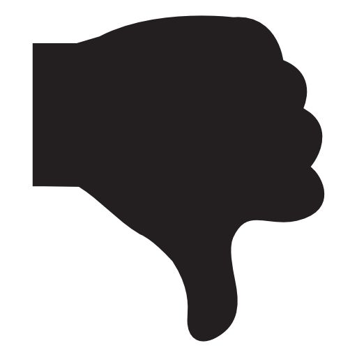 Thumbs Down Hand Free Vector Icons Designed