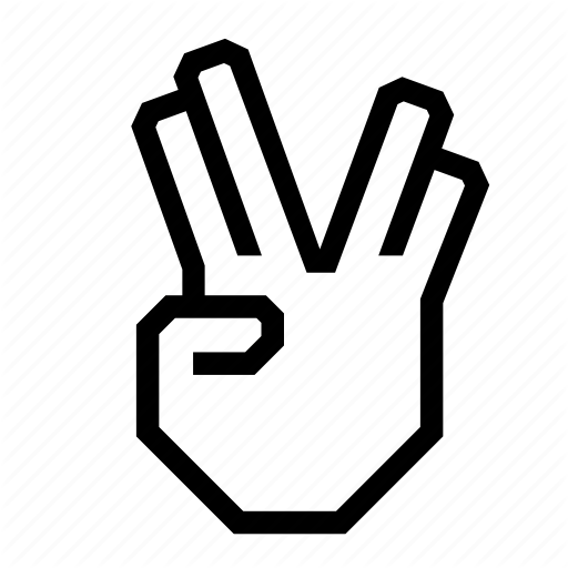 Hands, Live Long, Spock, Volcan Icon