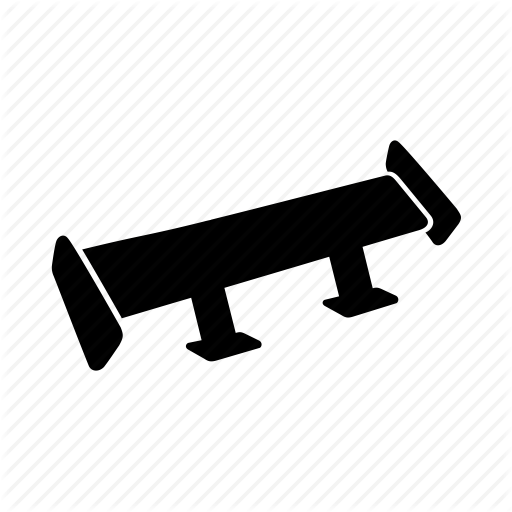 Auto, Car, Element, Part, Rear Spoiler, Spoiler Icon