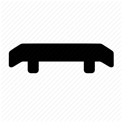 Auto, Car, Element, Parts, Rear Spoiler, Spoiler Icon