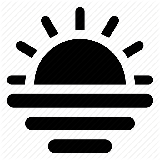 Beach, Oceanside, Sea View, Seaside, Sunset Icon