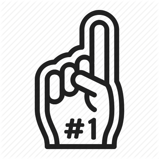 Fan, Finger, Foam Icon