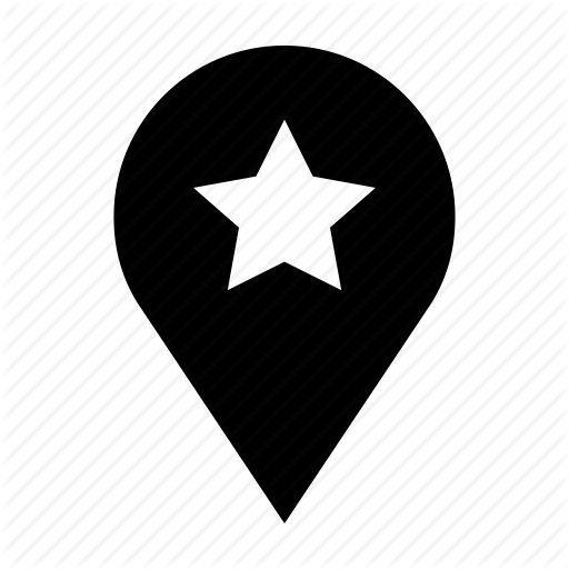 Favorite, Map, Pin, Restaurant, Spot Icon