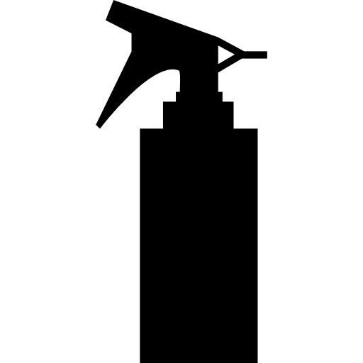 Spray Bottle Hair Salon Tool Silhouette Icons Free Download