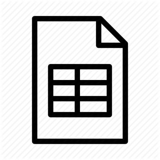 Csv, Data, Document, File, Spreadsheet, Table, Xsl Icon