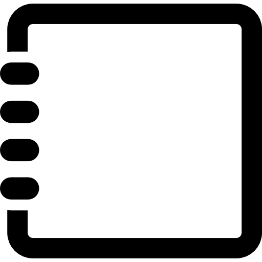 Spring Small Square Notebook Icons Free Download