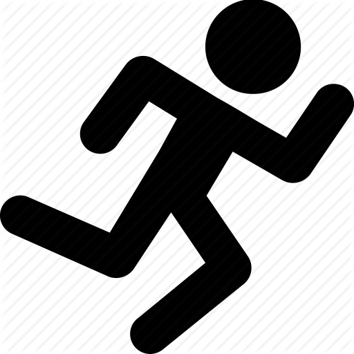 Field, Fitness, Health, Man, Running, Sprint, Track Icon