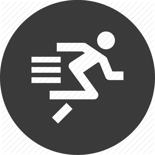 Athletics, Run, Running, Sports, Sprint Icon