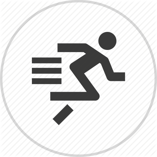 Athletics, Run, Sports, Sprint Icon