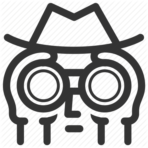 Binoculars, See, Spy, Spying, Surveillance, Track, Watch Icon