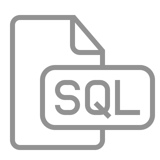 Document, File, Sql Icon