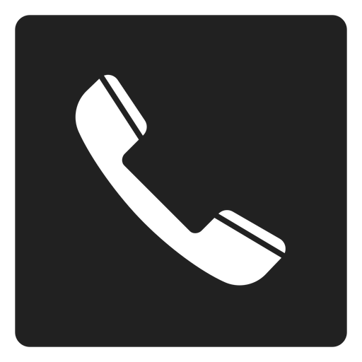 Simple Telephone Square Icon