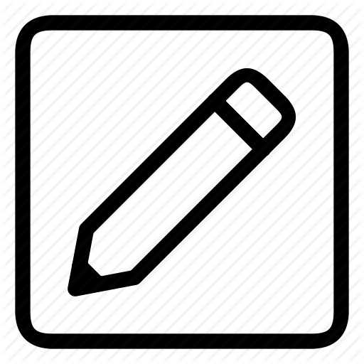 Edit, Pen, Square, Write Icon