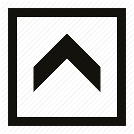 Big, Chevron, Fat, Square Icon