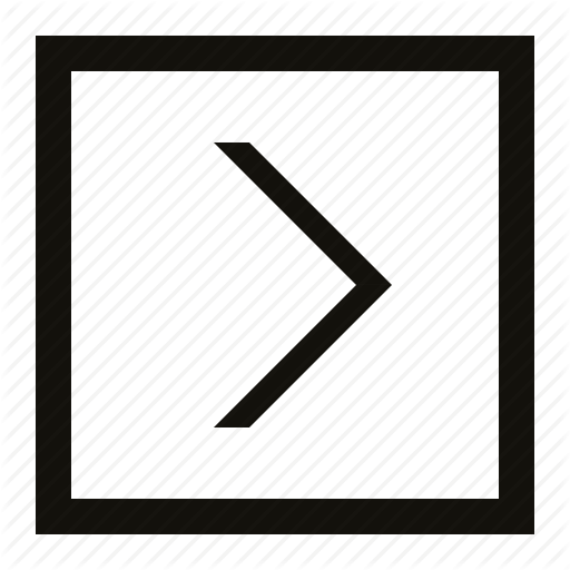 Big, Chevron, Square Icon