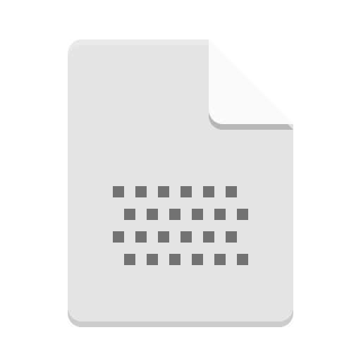 Text X Generic Template Icon Papirus Mimetypes Iconset Papirus