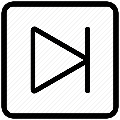 Continue, Forward, Interface, Next, Square Icon