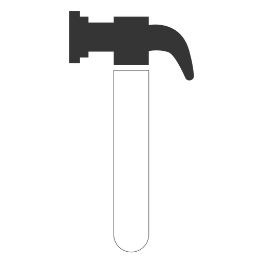 Hammer Line Style Icon