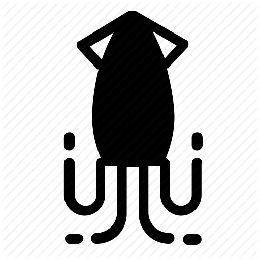 Animal, Squid Icon