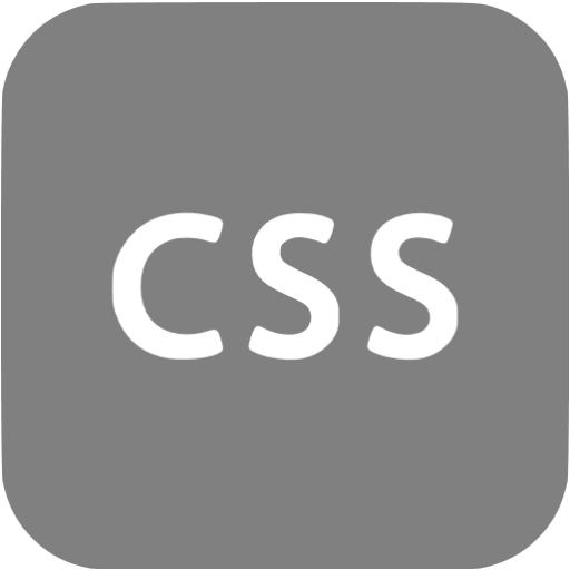 Gray Css Icon