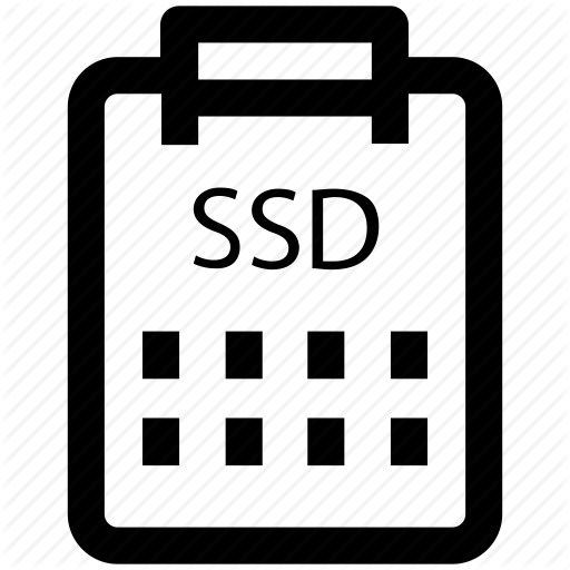 Data Storage, Hard Drive, Sata Hard, Solid State Disk, Ssd Icon