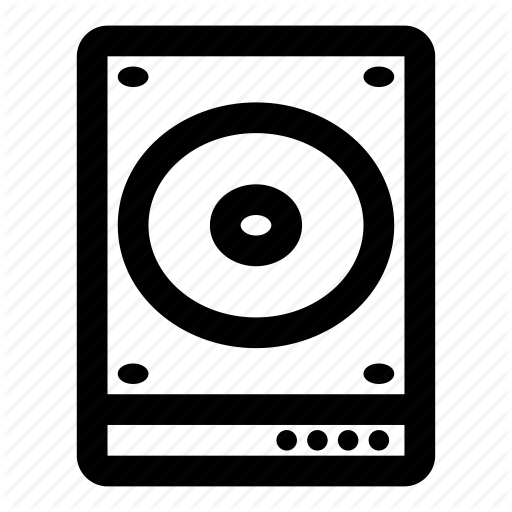 Disk, Drive, Hardware, Hdd, Ssd Icon