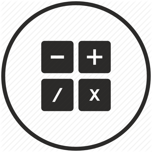 Calc, Calculator, Circle, Instrument, Math Icon