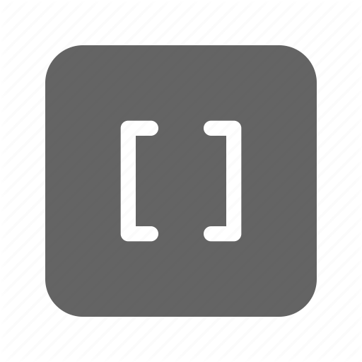 Algebra, Brackets, Code, Math Icon