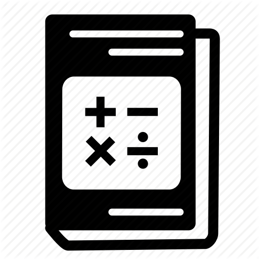 Book, Mathematics, Maths, School, Textbook Icon