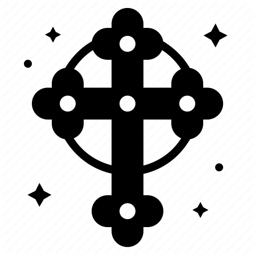 Christ, Cross, Orthodox, Saint Patrick Icon