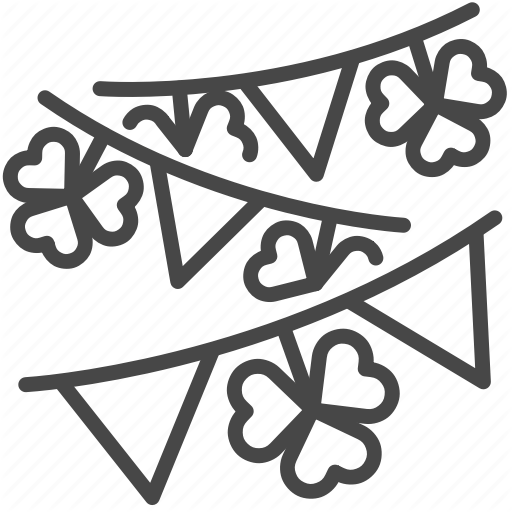 Celebration, Day, Decoration, Flags, Holiday, St Patrick Icon