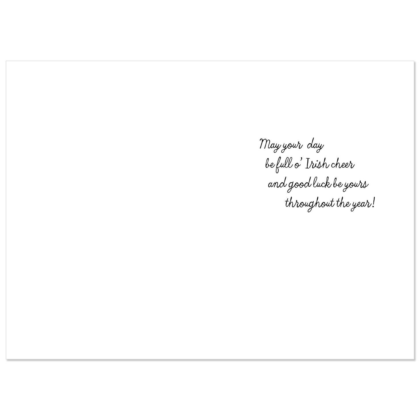 Luck O' The Irish St Patrick's Day Card