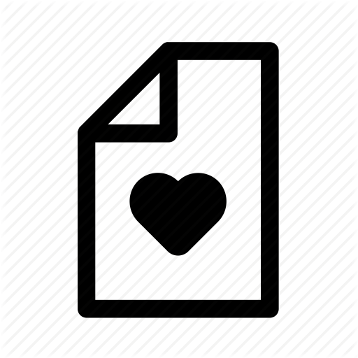 Document, File, Heart, Love, Lovely, St Valentine's Day